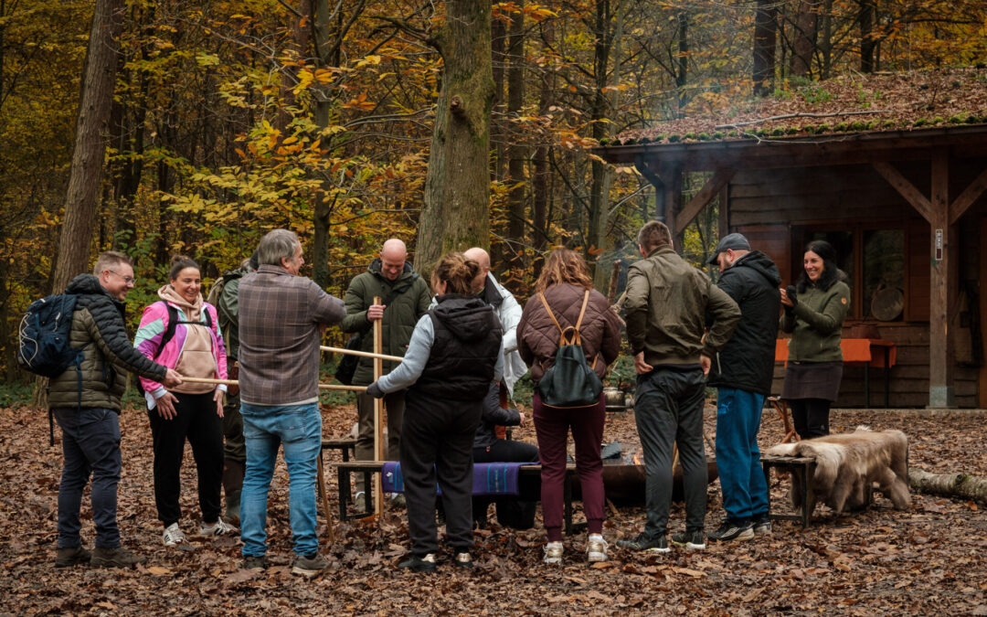 Van teambuilding naar teambonding: ontdek hoe de natuur je team écht verbindt.